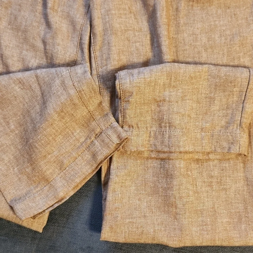 Banana Republic Factory Mason Athletic Tapered Tan Chinos sz 33/32